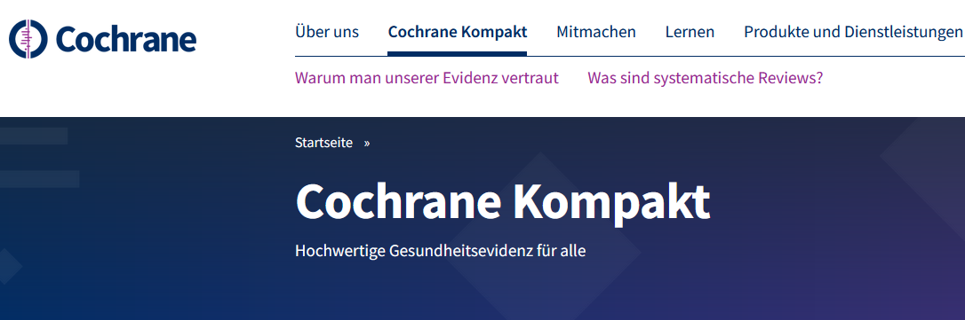 https://www.cochrane.org/de/evidence